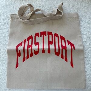 Firstport canvas tote